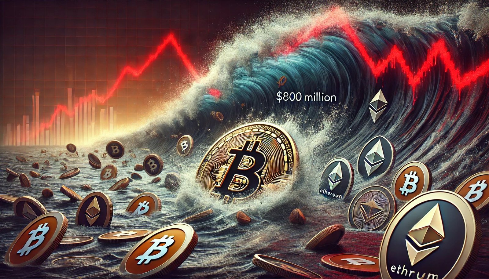 Crypto Liquidations At $800m As Bitcoin Crashes Under $100k